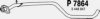 FENNO P7864 Exhaust Pipe